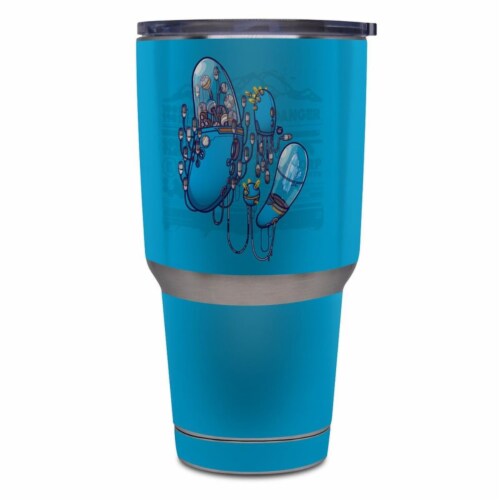 DecalGirl Y30-WORKFLOW Yeti Rambler 30 oz Tumbler Skin - Workflow Perspective: front