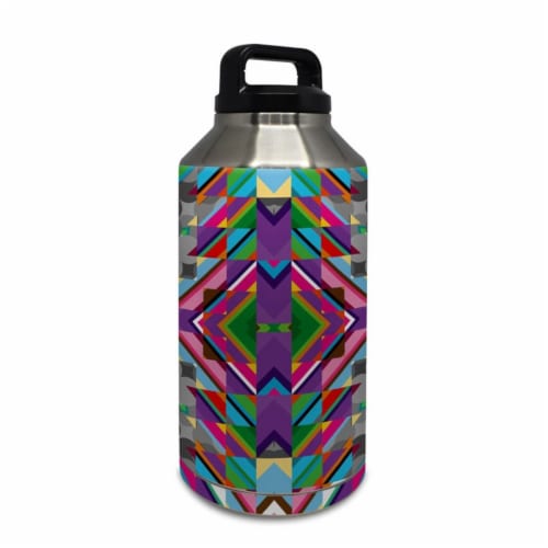 DecalGirl Y64-DERAILED Yeti Rambler 64 oz Bottle Skin - Derailed Perspective: front