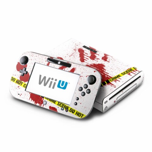 DecalGirl WIIU-CRIME-REV Nintendo Wii U Skin - Crime Scene Revisited Perspective: front