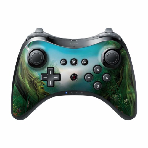 DecalGirl WIUPC-MOONTREE Nintendo Wii U Pro Controller Skin - Moon Tree Perspective: front
