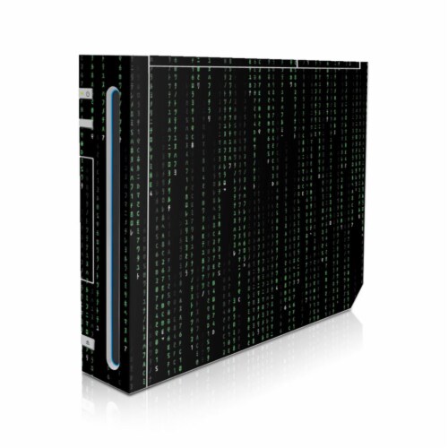 DecalGirl WII-MATRIX Nintendo Wii Skin - Matrix Style Code Perspective: front