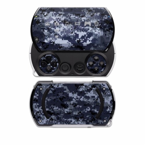 DecalGirl PSPG-DIGINCAMO Sony PSP Go Skin - Digital Navy Camo Perspective: front