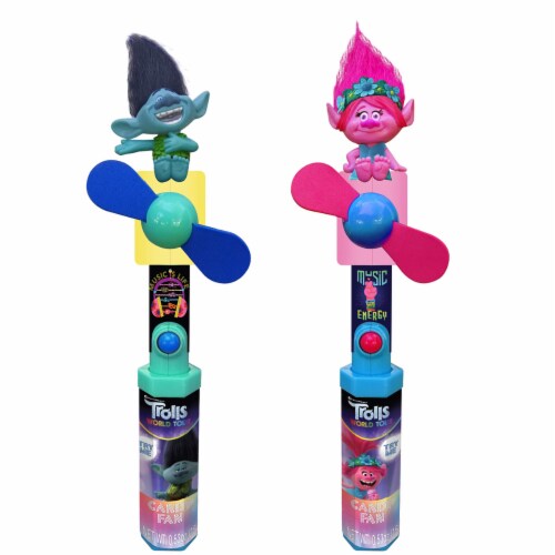 Trolls World Tour CandyRific Fan - Assorted Perspective: front