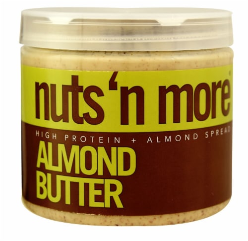 Nuts N More High Protein Almond Butter Perspective: front