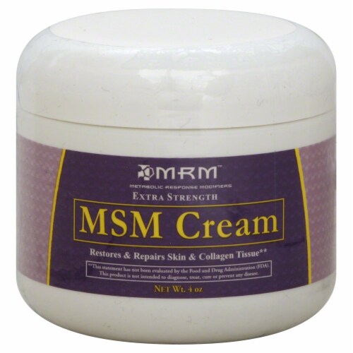 MRM Extra Strength MSM Cream Perspective: front