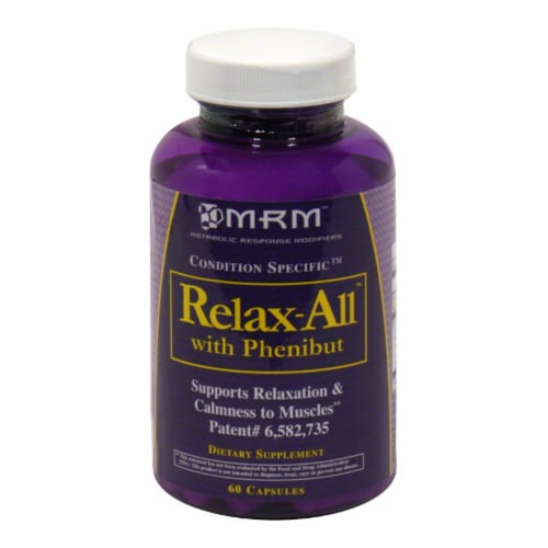 Metabolic Response Modifiers Relax-All With Phenibut Perspective: front