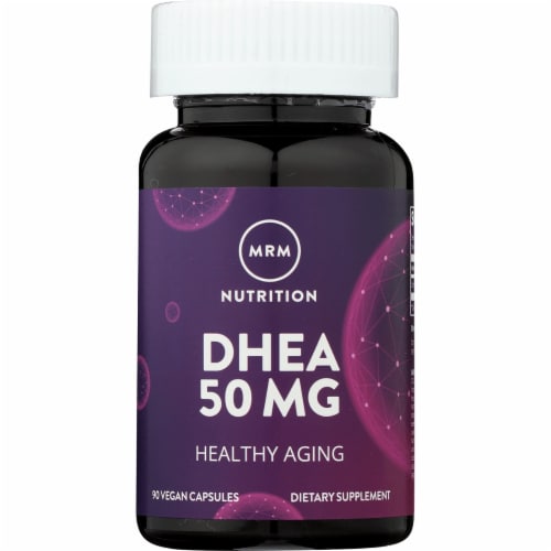 MRM Nutrition Dhea 50 mg 90 Vegan Caps Perspective: front