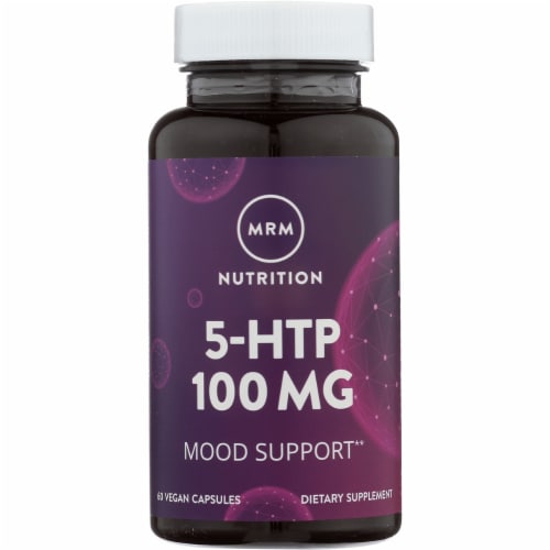 MRM Nutrition 5-Htp 100 mg 60 Veg Caps Perspective: front