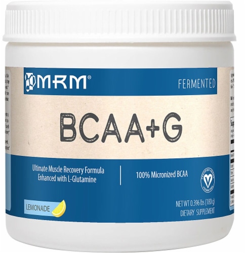 MRM  BCAA + G™   Lemonade Perspective: front