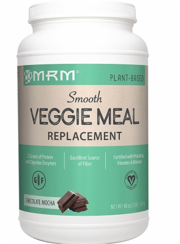 MRM  Veggie Meal Replacement   Chocolate Mocha Perspective: front