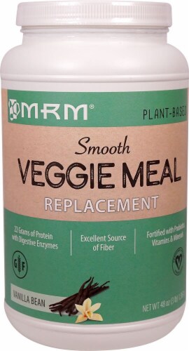 MRM  Smooth Veggie Meal Replacement   Vanilla Bean Perspective: front