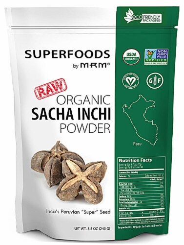 MRM  Superfoods Raw Organic Sacha Inchi Powder Perspective: front
