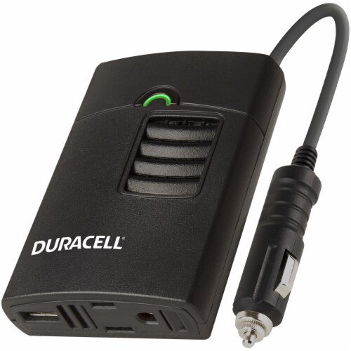 Duracell 150 Watt Portable Power Inverter Perspective: front