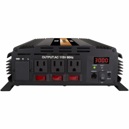 Duracell 3000 Watt High Power Inverter Perspective: front