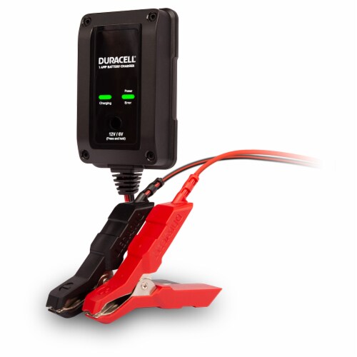 Duracell 1 Amp Battery Maintainer & Charger Perspective: front