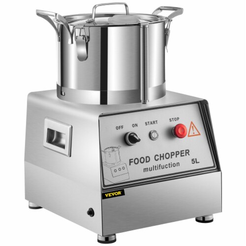Commercial Food Processor Food Grinder 4L Sus Tomato Chopper Vegetable Dicer Perspective: front