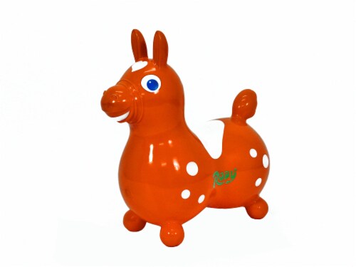 Gymnic Rody Horse Hopper - Orange Perspective: front
