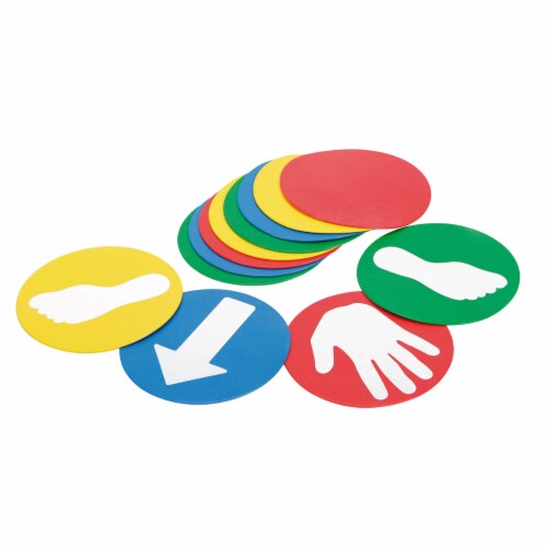 Gymnic Educ'o Disks - Assorted Perspective: front