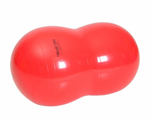 Gymnic Physio Roll Exercise Ball - Red Perspective: front
