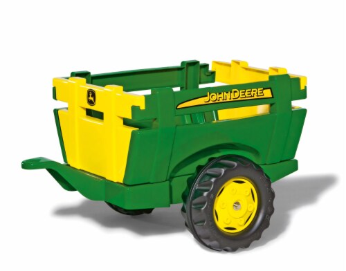 KETTLER John Deere Farm Trailer - Green/Yellow Perspective: front