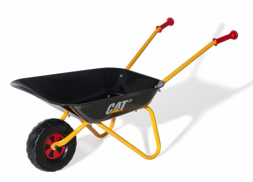 KETTLER Caterpillar Wheelbarrow - Black/Yellow Perspective: front