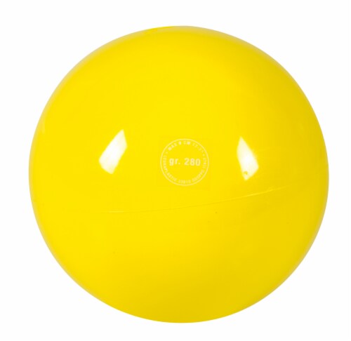 Gymnic Ritmic Ball - Yellow Perspective: front