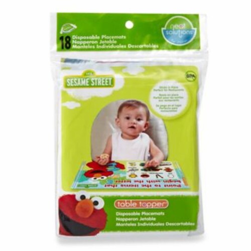 Sesame Street® 18-Count Table Toppers® Perspective: front