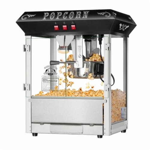 Countertop Movie Theater Style Popcorn Maker Machine Commercial 8 Ounce  Kettle