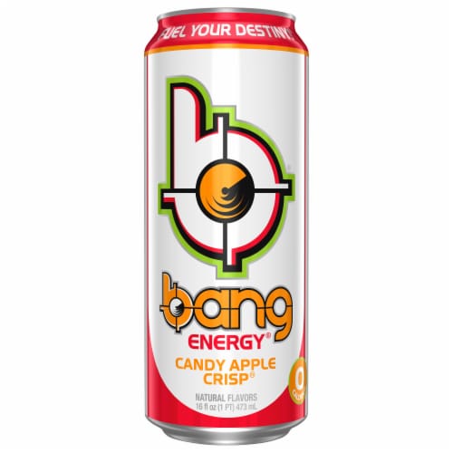 Bang Energy® Candy Apple Crisp® Energy Drink Perspective: front