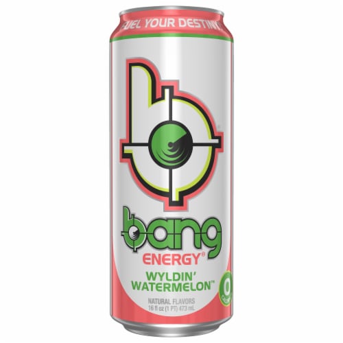 Bang Energy® Wyldin' Watermelon™ Energy Drink Perspective: front