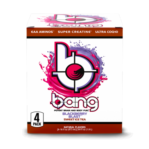 Bang® Blackberrry Blast™ Sweet Energy Tea Perspective: front