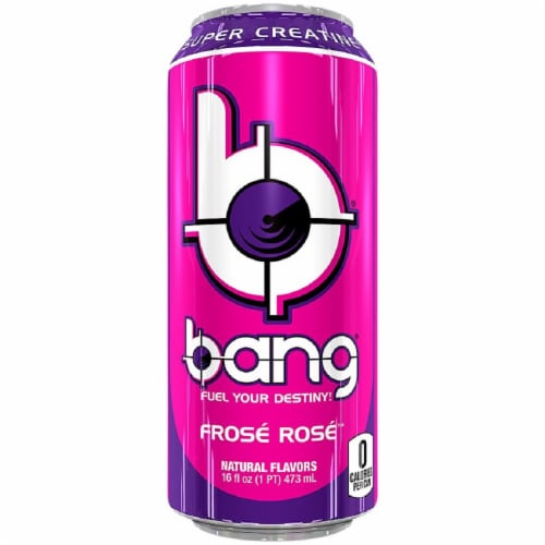 Bang® Frose Rose Energy Drink Can Perspective: front