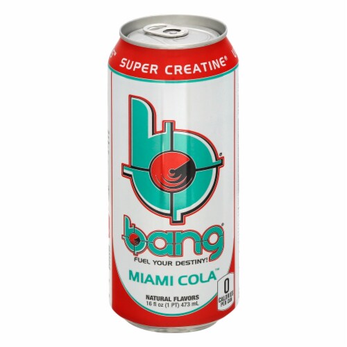Bang® Miami Cola Energy Drink Perspective: front