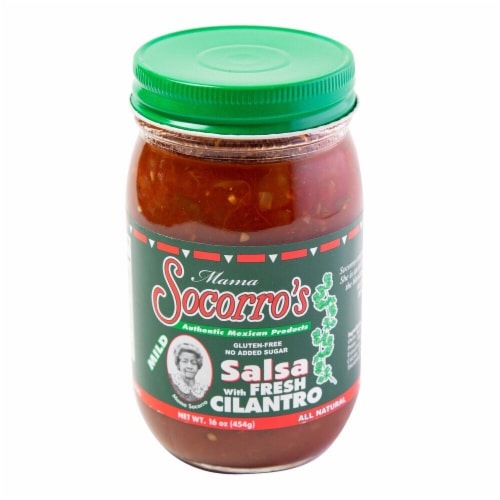 Mama Socorro's Mild Salsa Perspective: front