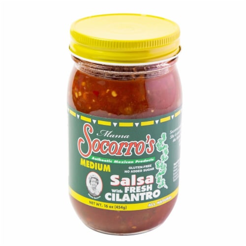 Mama Socorro's Medium Salsa Perspective: front