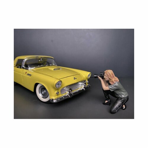 American Diorama 38211 Weekend Car Show Figurine III for 1 by 18 Scale Models, 1 Fred Meyer