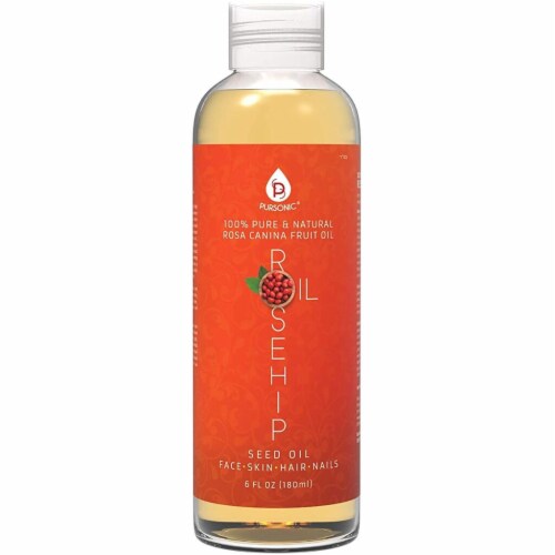 Pursonic RHO6 6 oz Rosehip Seed Oil Perspective: front