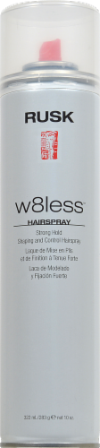 Rusk W8less™ Strong Hold Hairspray Perspective: front