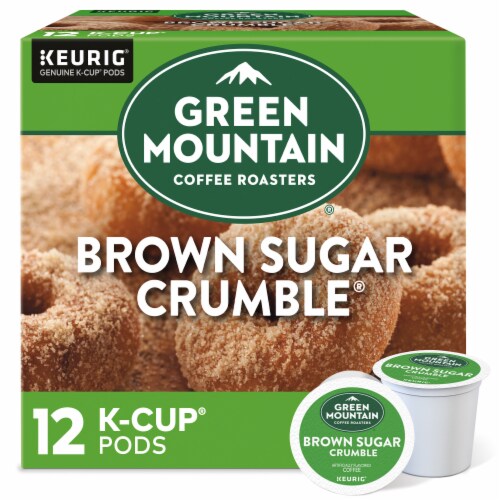 Green Mountain Coffee Roasters® Brown Sugar Crumble Medium Roast K-Cup Coffee Pods Perspective: front