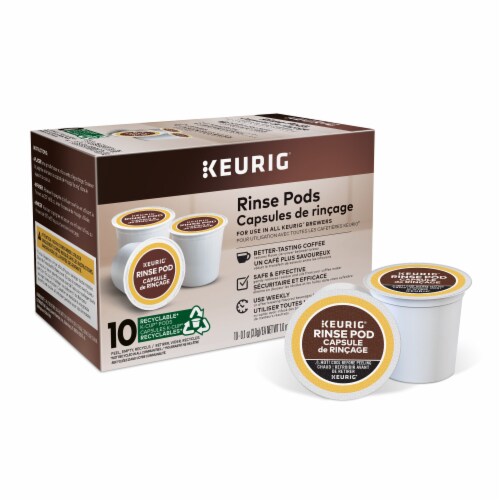 Keurig Rinse K-Cup Pods Perspective: front