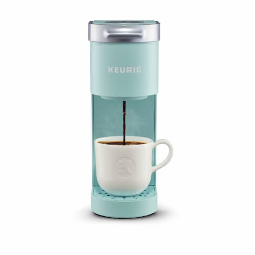Keurig K-Mini Single Serve K-Cup Coffee Maker, Oasis Perspective: front