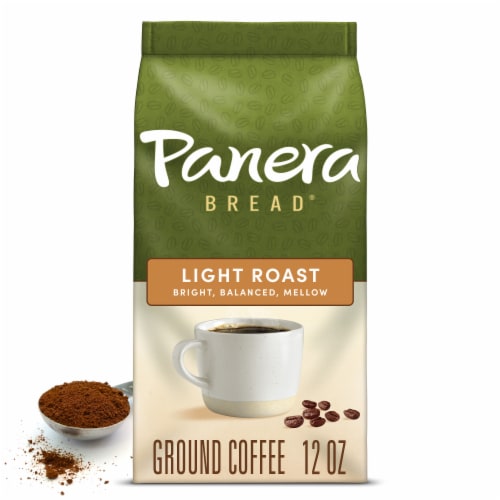 Panera Bread Light Roast Ground Coffee Perspective: front