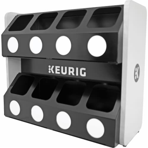 Keurig Premium K-Cup Pod Storage Rack 8 Sleeve 611247376621 Perspective: front