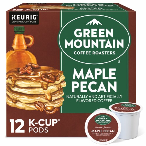 Green Mountain Coffee Roasters® Maple Pecan Coffee Medium Roast K-Cup Coffee Pods Perspective: front
