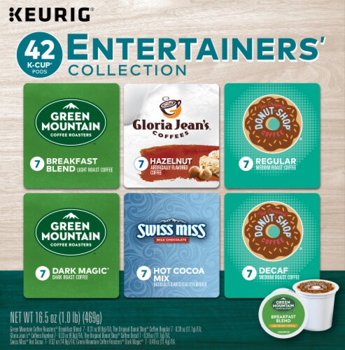 Keurig® Entertainers' Collection K-Cup Coffee Pods Variety Pack Perspective: front