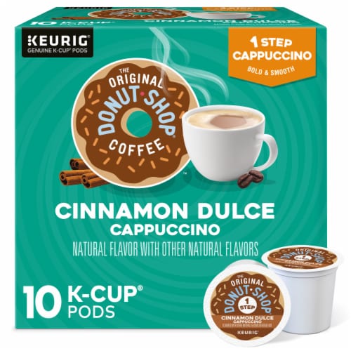 Donut coffee pods top