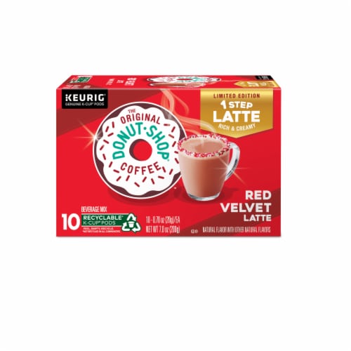 Lav et navn Vulkan Mudret The Original Donut Shop® One Step Red Velvet Latte K-Cup Coffee Pods, 10 ct  - Kroger