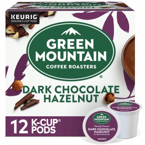 Green Mountain Coffee Roasters Dark Chocolate Hazelnut Dark Roast K Cup Coffee Pods 12 ct Fred Meyer