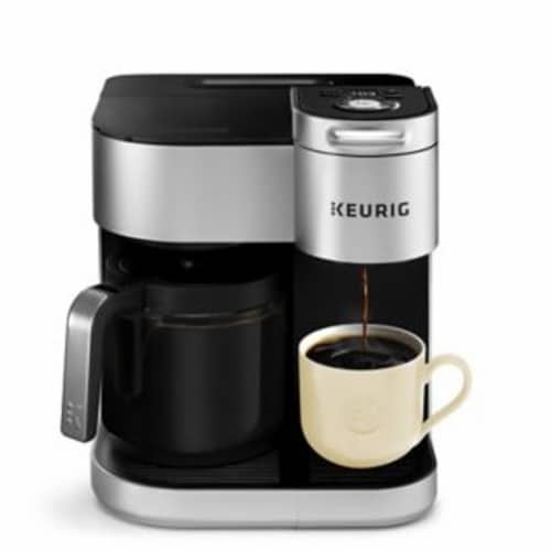 Keurig® K-Duo Special Edition Single Serve K-Cup Pod & Carafe Coffee Maker  - Silver, 1 ct - Foods Co.