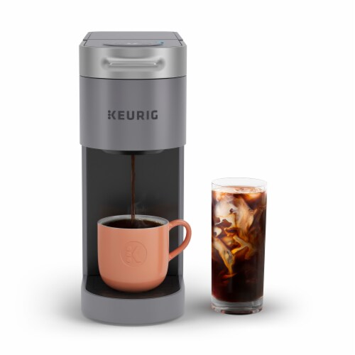 Keurig K-Slim + ICED Single Serve Coffee Maker - Gray Perspective: front